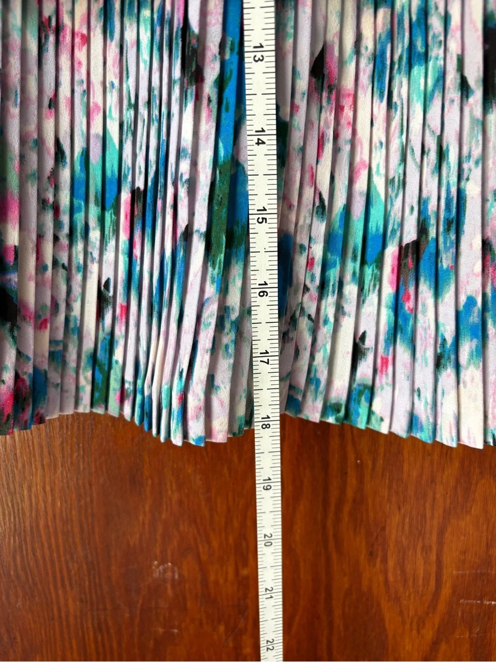 JCrew: Pleated Tiered Abstract Floral Print Skirt